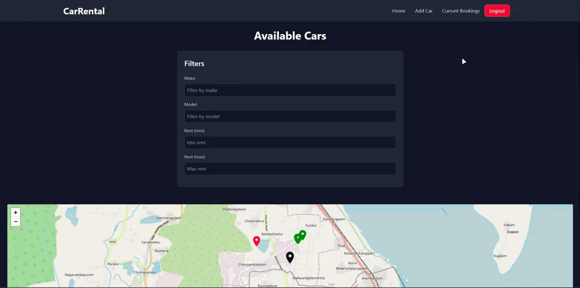 Car Rental System